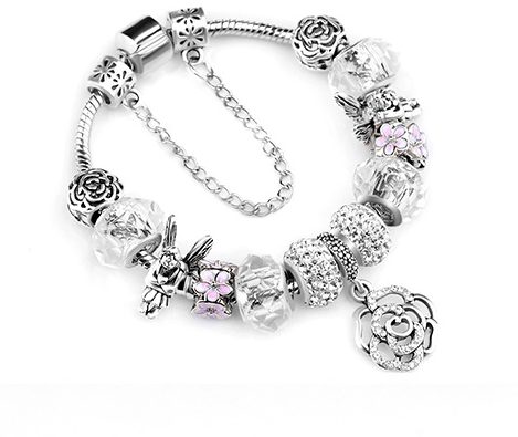Flower bracelet - Krosscanada
