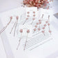 Flower Tassel Earrings - Krosscanada