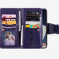 FLYEE Case Compatible with iPhone 12 Pro Max(6.7 inch,2020 Release),Wallet Case for Women and Girls with Card Holder,Detachable 2in1 Case Premium Leather Zipper Flip Case with Wrist Strap - Black - Krosscanada
