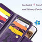 FLYEE Case Compatible with iPhone 12 Pro Max(6.7 inch,2020 Release),Wallet Case for Women and Girls with Card Holder,Detachable 2in1 Case Premium Leather Zipper Flip Case with Wrist Strap - Black - Krosscanada