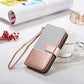 FLYEE Compatible with iPhone 12 Pro Max(6.7 inch,2020 Release),Wallet Case for Women and Girls with Card Holder,9 Cards Slots Premium Leather Flip Case [Embossed] Protective with Mirror - Rose Gold - Krosscanada