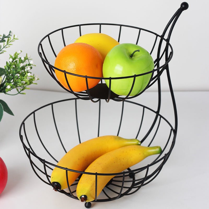 Fruit Shelf Vegetable Shelf Double Layer - Krosscanada