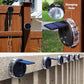 Garden Fence Lighting Solar Wall Light Home Decor Round Solar Lamp Led - Krosscanada