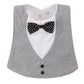 Gentleman Style Bibs Waterproof Baby Bib Novelty Burp Cloths Adjustable Newborn Toddler Infant Accessories - Krosscanada