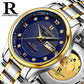 Genuine Rui edge watches men's automatic mechanical watches business men's watch luminous hollow water - proof fine steel - Krosscanada
