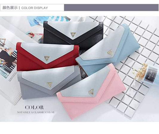 Geometric Envelope Women Wallet - Krosscanada