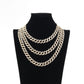 Gold Necklace Jewelry European And American Hip Hop Necklace Cuba - Krosscanada