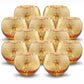 Gold Plating Christmas Candle Cup - Krosscanada