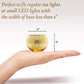 Gold Plating Christmas Candle Cup - Krosscanada