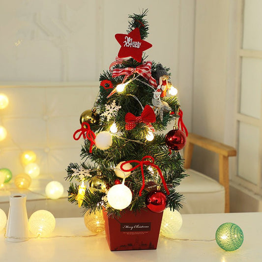 Golden Red Christmas Tree Package - Krosscanada