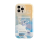 Gradient Transparent Color Cloud Letter 13 12 11 Pro Pro Max Mobile Phone Case - Krosscanada