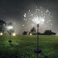 Ground - Inserted Firework Lights Christmas Outdoor LED Holiday Sky Starry Lights Lawn Christmas Lights Solar String Lights - Krosscanada