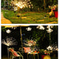 Ground - Inserted Firework Lights Christmas Outdoor LED Holiday Sky Starry Lights Lawn Christmas Lights Solar String Lights - Krosscanada