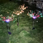 Ground - Inserted Firework Lights Christmas Outdoor LED Holiday Sky Starry Lights Lawn Christmas Lights Solar String Lights - Krosscanada