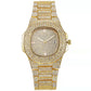 Gypsophila Steel Band Men's Hip Hop Style Punk Watch - Krosscanada