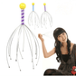 Hair Hair Raising Octopus Scalp Massager Massage Claw Manual Massager Head Massager Grasper - Krosscanada