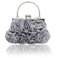 Hand held rose bag dinner bag bridal bag - Krosscanada