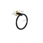 Hardware Pendant Set Bathroom Toilet Towel 304 Stainless Steel Towel Rack Hanging Ring - Krosscanada