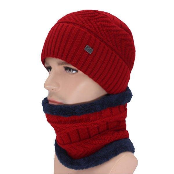 Hat Autumn and Winter Knitted Woolen Hat - Krosscanada