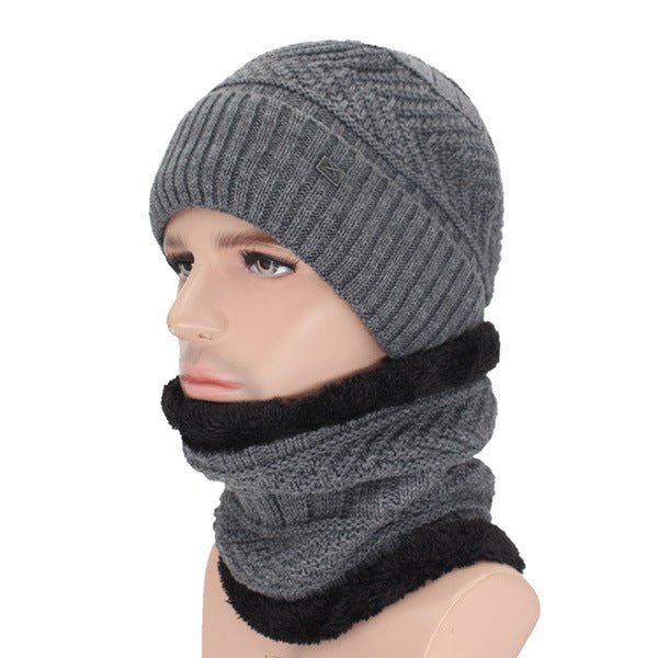Hat Autumn and Winter Knitted Woolen Hat - Krosscanada