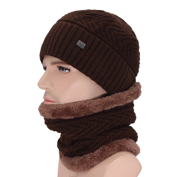 Hat Autumn and Winter Knitted Woolen Hat - Krosscanada