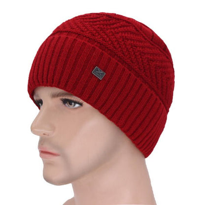 Hat Autumn and Winter Knitted Woolen Hat - Krosscanada