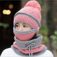 Hat Female Winter Wool Hat Outdoor Thick Warm Winter Hat Riding Windproof Hat Bib Mask Cap Head Cap - Krosscanada