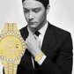 Hip Hop Full Rhinestone Men's Watch - Krosscanada