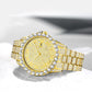 Hip Hop Full Rhinestone Men's Watch - Krosscanada