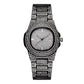 Hip Hop Punk Steel Band Watch Set - Krosscanada