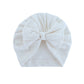 Hooded Hat with Bowknot Wrapped Turban Solid Color Hat - Krosscanada