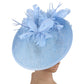 Horse Racing Festival Fashion High - End Top Hat Hair Accessories Aristocratic Ladies Feather Hat Hair Accessories Hairpin - Krosscanada