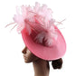 Horse Racing Festival Fashion High - End Top Hat Hair Accessories Aristocratic Ladies Feather Hat Hair Accessories Hairpin - Krosscanada