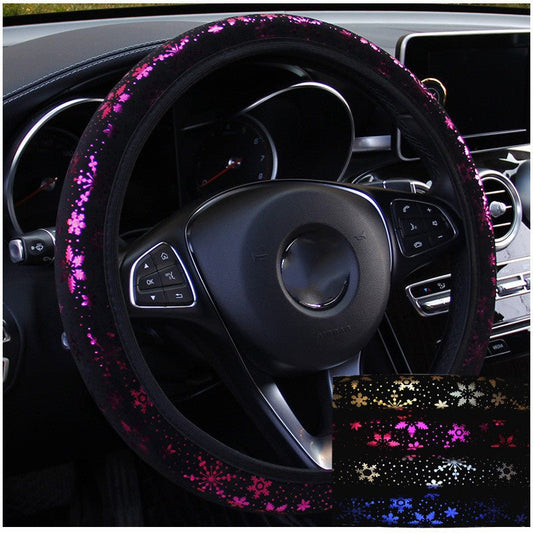 Hot Gilded Snowflake Car Steering Wheel - Krosscanada