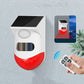 Human Body Infrared Sensing Remote Control Solar Alarm - Krosscanada