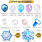 Ice And Snow Theme Party Chain Decoration Christmas Balloon Combo Set - Krosscanada