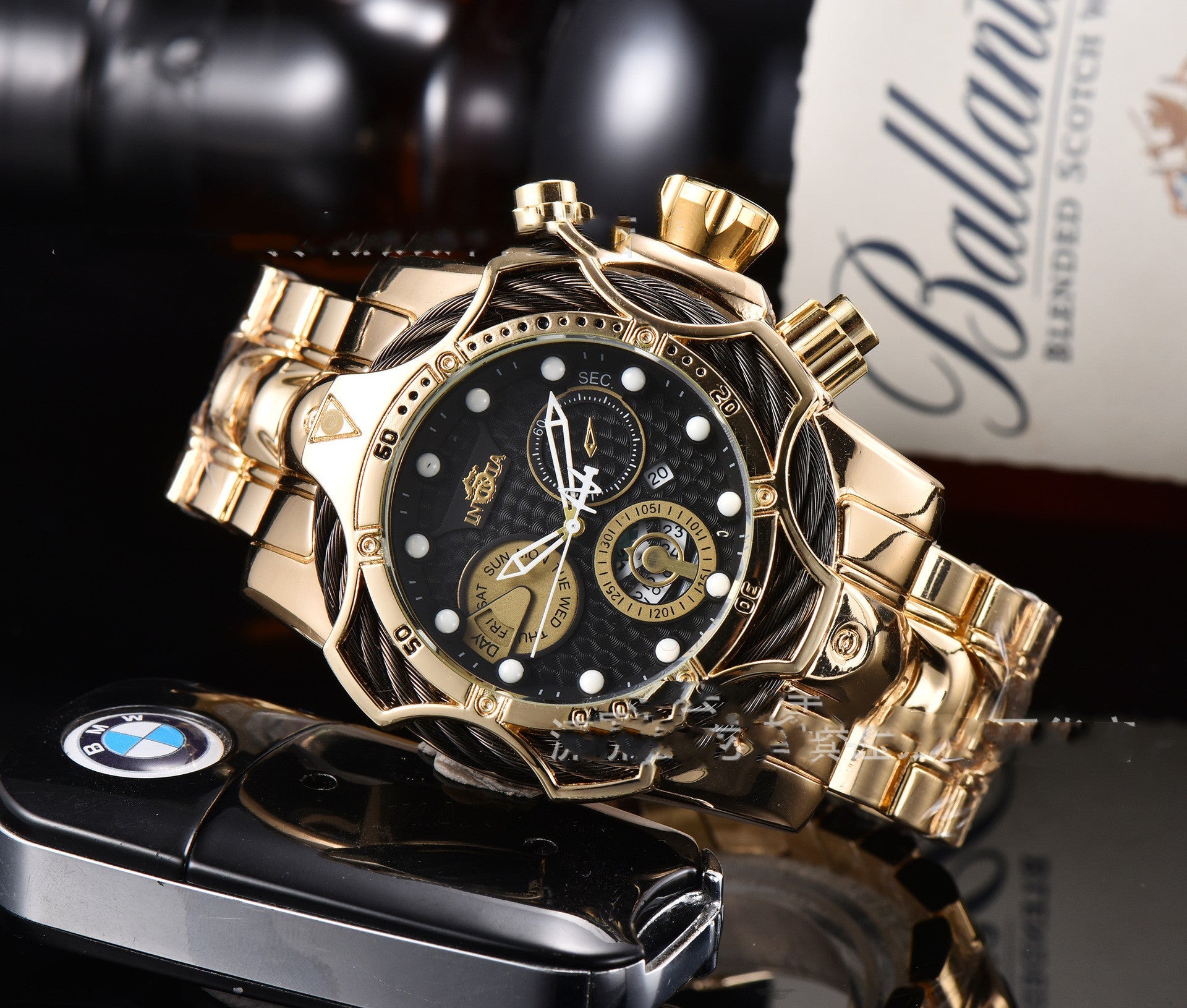 Invicta large plate watch clown Watch - Krosscanada