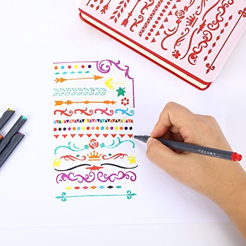 Journal Planner Pens Colored Pens Fine Point Markers Fine Tip Drawing Pens 18 Colors - Krosscanada