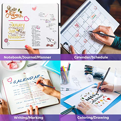 Journal Planner Pens Colored Pens Fine Point Markers Fine Tip Drawing Pens 18 Colors - Krosscanada