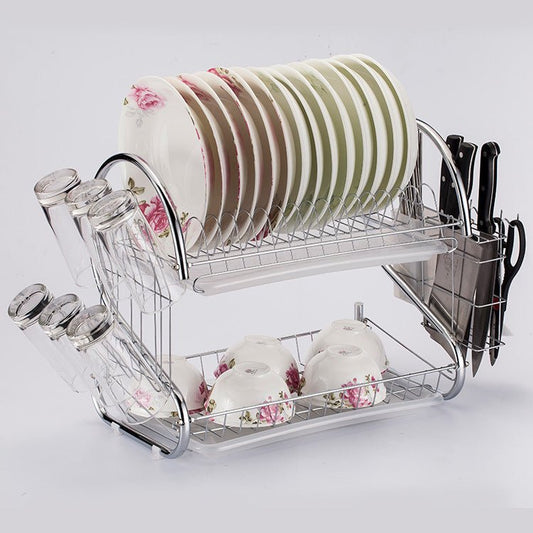 Kitchen Drain Rack Storage Rack Kitchen Article Sorting Rack - Krosscanada