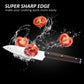 Kitchen Knife Sets, 15 Piece Knife Sets with Block for Kitchen Chef Knife Stainless Steel Knives Set Serrated Steak Knives with Manual Sharpener Knife Amazon Platform Banned - Krosscanada