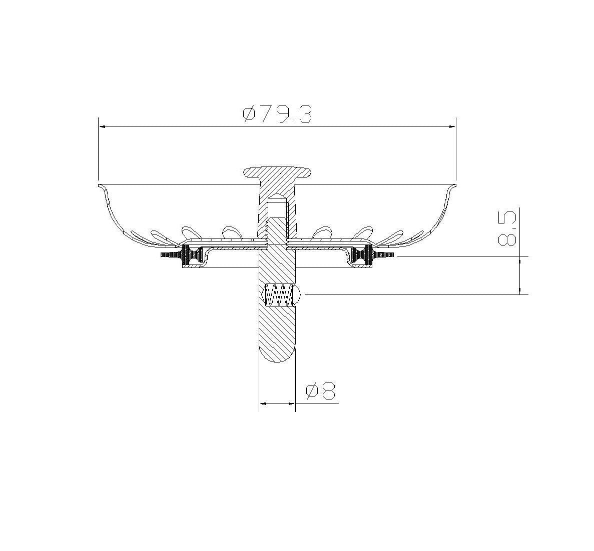 Kitchen Sink Accessories Drainer Sealing Water Umbrella - Krosscanada