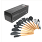 kitchen utensils silicone cooking spoon shovel cookware set - Krosscanada