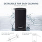 Knife Block Holder, Universal Knife Block without Knives, Unique Double - Layer Wavy Design, Round Black Knife Holder for Kitchen, Space Saver Knife Storage with Scissors Slot Amazon Platform Banned - Krosscanada