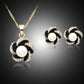Korean fashion jewelry set diamond diamond necklace chain selling hollow female bride jewelry wholesale clavicle - Krosscanada