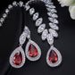 Korean Foreign Trade In Europe And America Two Piece AAA Zircon Jewelry Set - Krosscanada