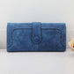 Korean version of the wallet ladies long retro matte stitching ladies wallet women's wallet wallet - Krosscanada