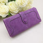 Korean version of the wallet ladies long retro matte stitching ladies wallet women's wallet wallet - Krosscanada
