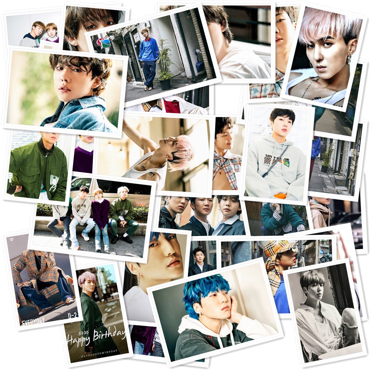 Kpop WINNER Lomo Photo Card New Album Collective HD Photocard Poster with Metal Box 40pcs - Krosscanada