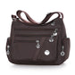 Ladies Multi - layer Square Fashion Women Shoulder Messenger Bag Waterproof Nylon Oxford Crossbody Bag Handbags - Krosscanada